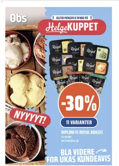 Forhåndsvis Coop Obs Helgemat Kuppet fra butikk Coop Obs gyldig fra 24/09/2026