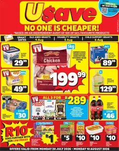 Preview of Usave flyer valid from 20/07/2026