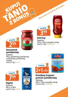 Pogląd gazetki "E.Leclerc gazetka - Kupuj Tanio Z Bonus" ze sklepu E.Leclerc ważnej od 25.08.2026