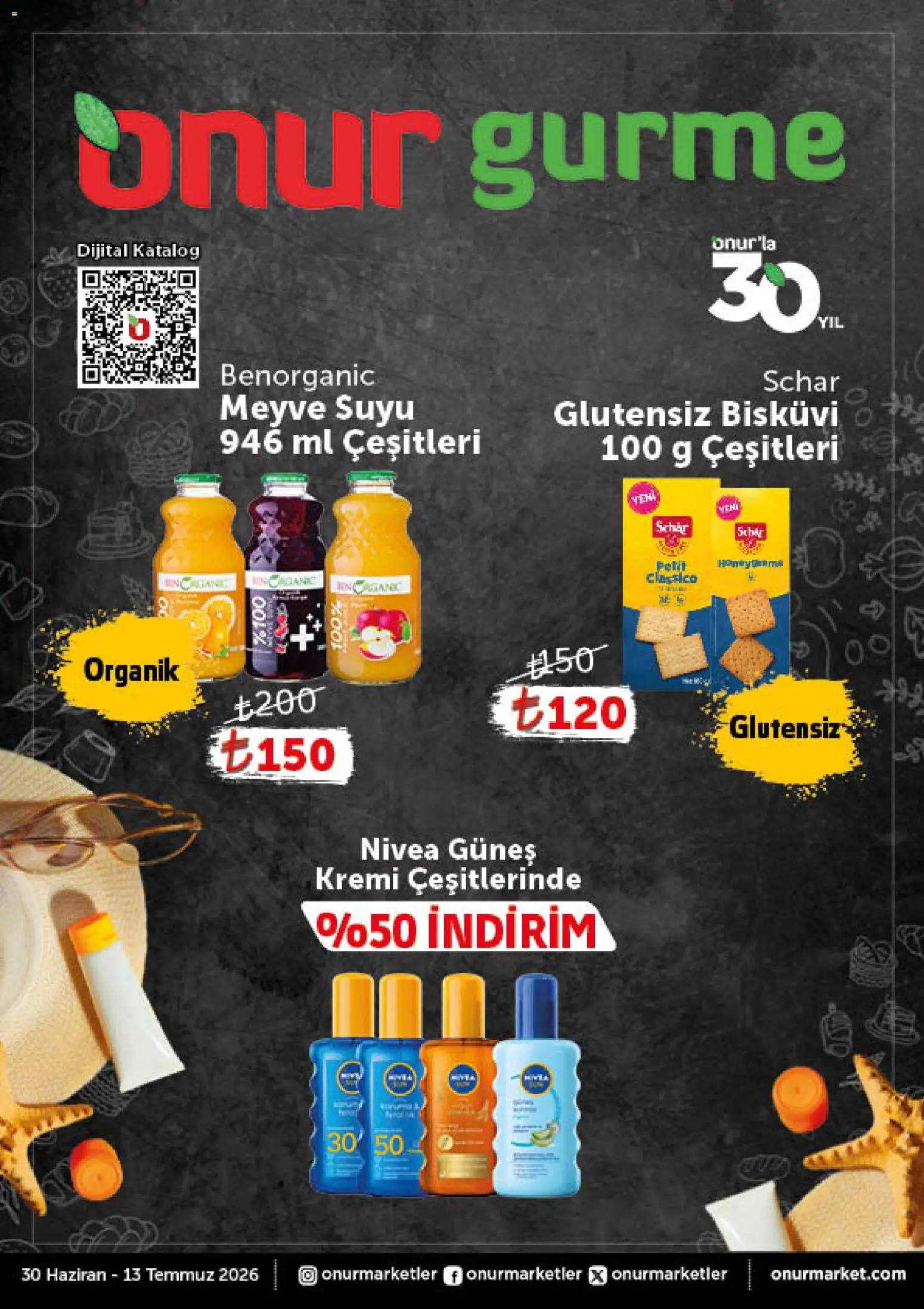 Onur Market Onur Market - Katalog Gurme 30.06.2026 - Broşürünün önizlemesi