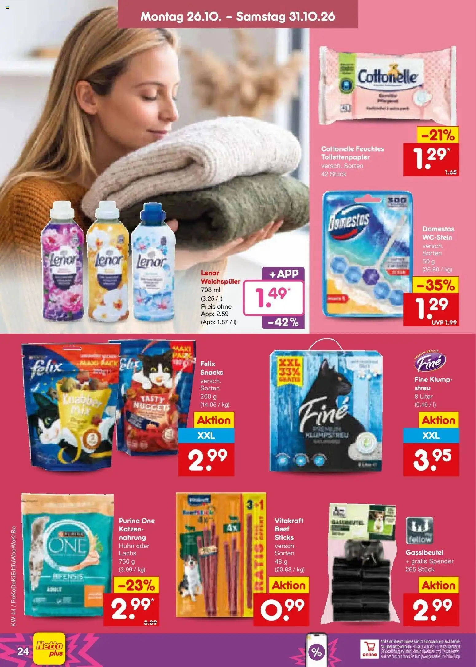 Vorschau von dem Prospekt des Geschäftes Netto Marken-Discount, gültig ab dem 26.10.2026