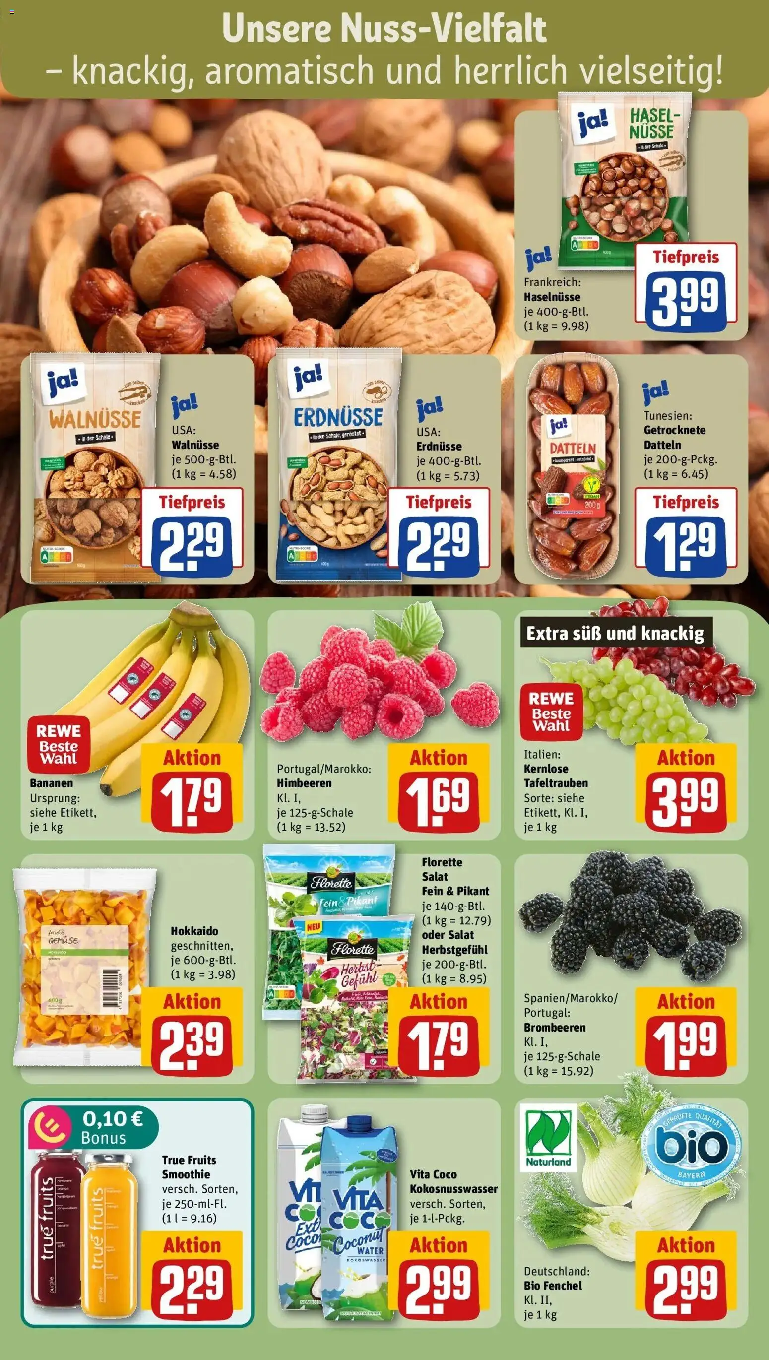 Vorschau von dem Prospekt des Geschäftes Rewe, gültig ab dem 26.10.2026