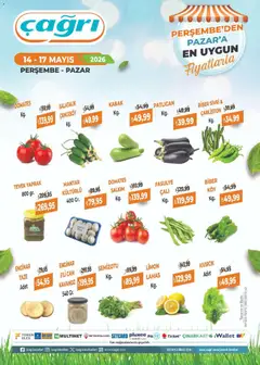 Çağrı Market Çağrı Market - Manav Katalog 14.05.2026 - Broşürünün önizlemesi