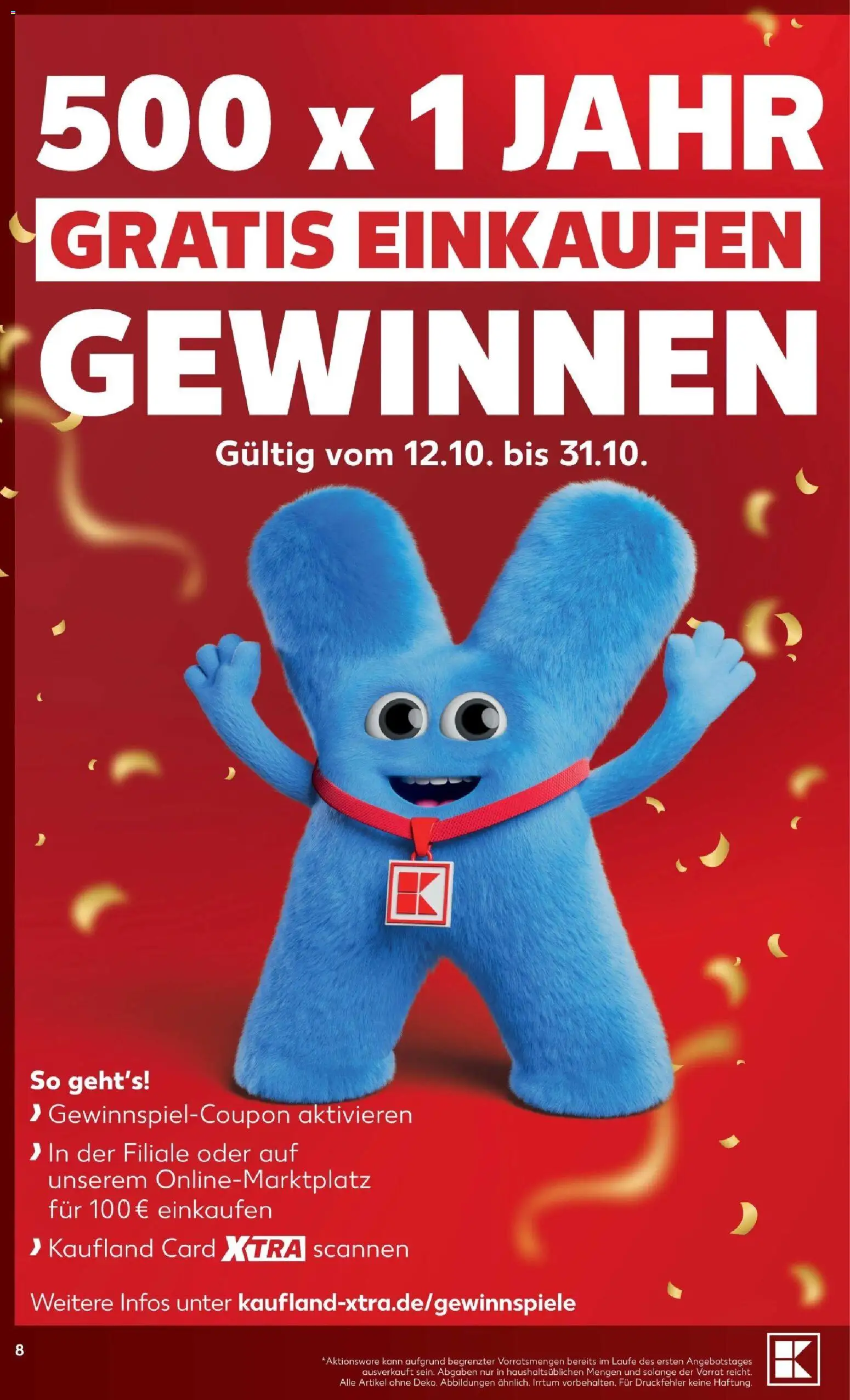 Vorschau von dem Prospekt des Geschäftes Kaufland, gültig ab dem 12.10.2026