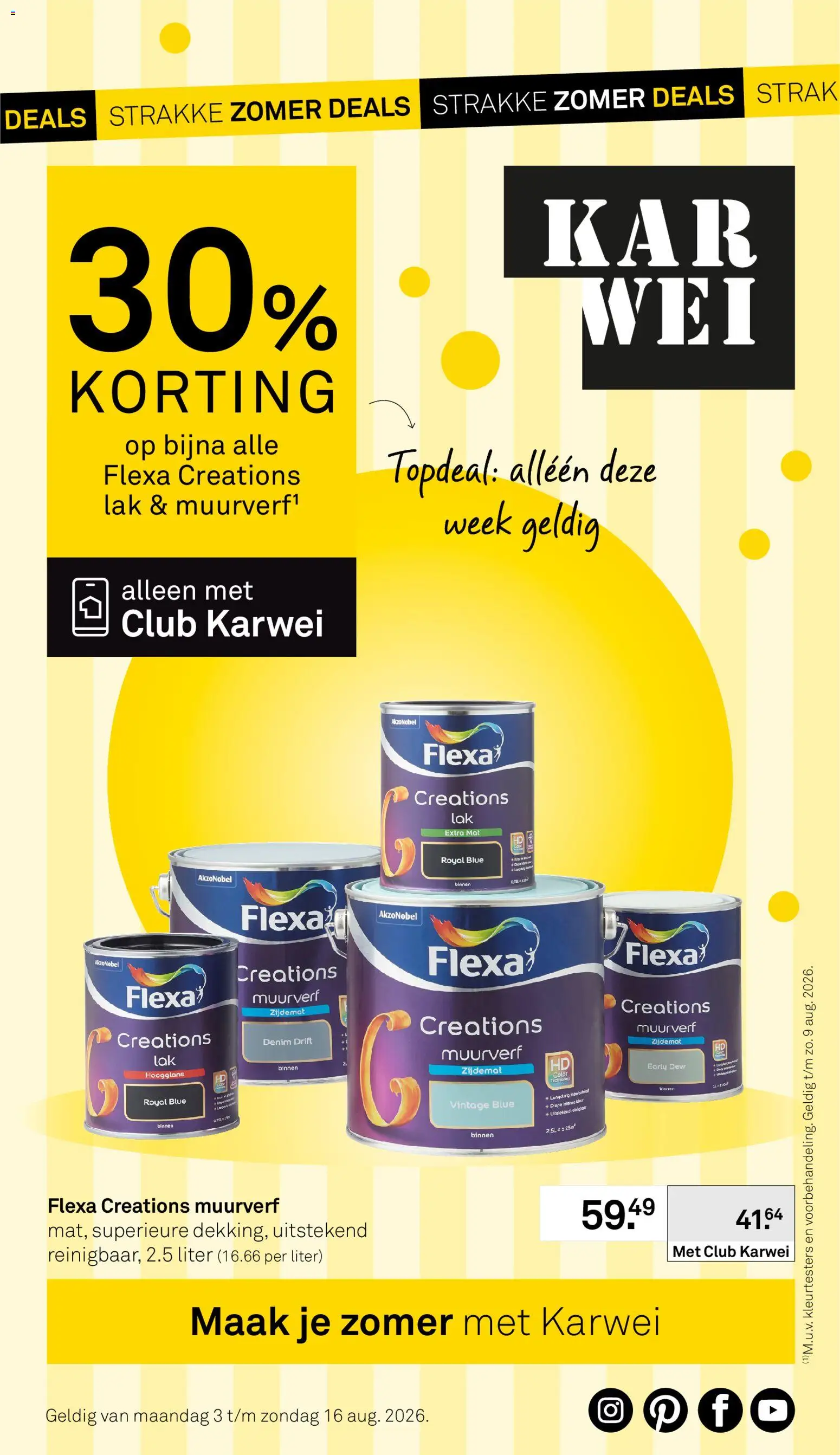 Voorbeeld van KARWEI folder van winkel KARWEI geldig vanaf 03-08-2026