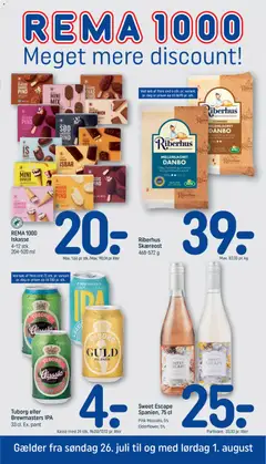 Eksempel på tilbudsavis Rema 1000 - Tilbudsavis uge 31 fra butik Rema 1000 gyldig fra 26/07/2026