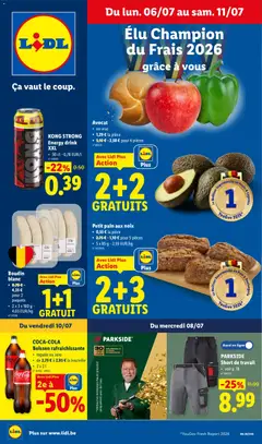 Voorbeeld van Folder week 28 van winkel Lidl geldig vanaf 06/07/2026