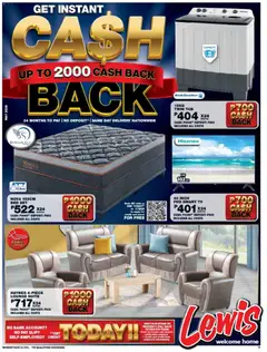 Preview of Lewis Stores flyer valid from 11/05/2026