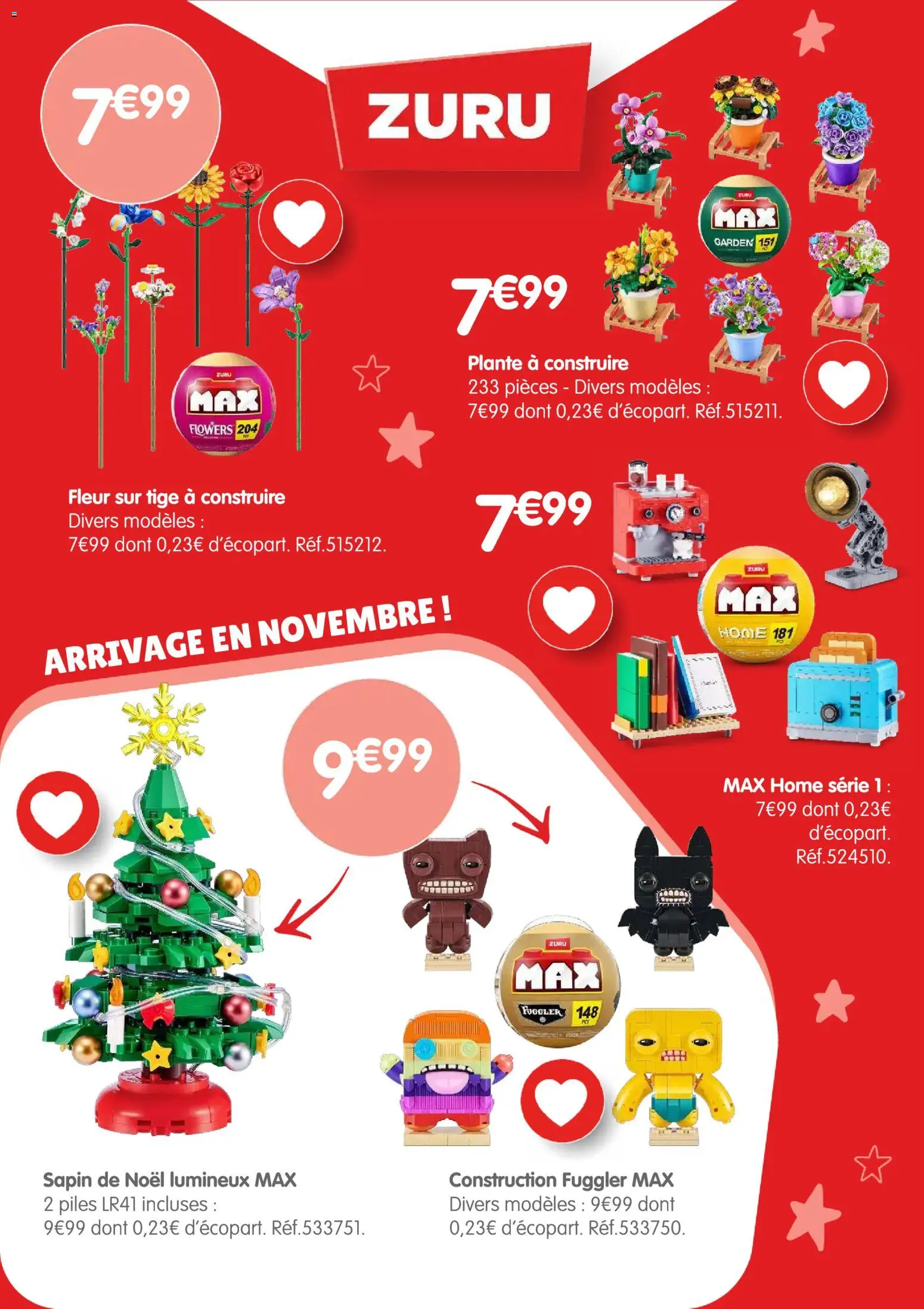 Prévisualisation de B&M catalogue Pays des jouets du magasin B&M formulaire valide 28/10/2026 - Sapin de Noël, Piles
