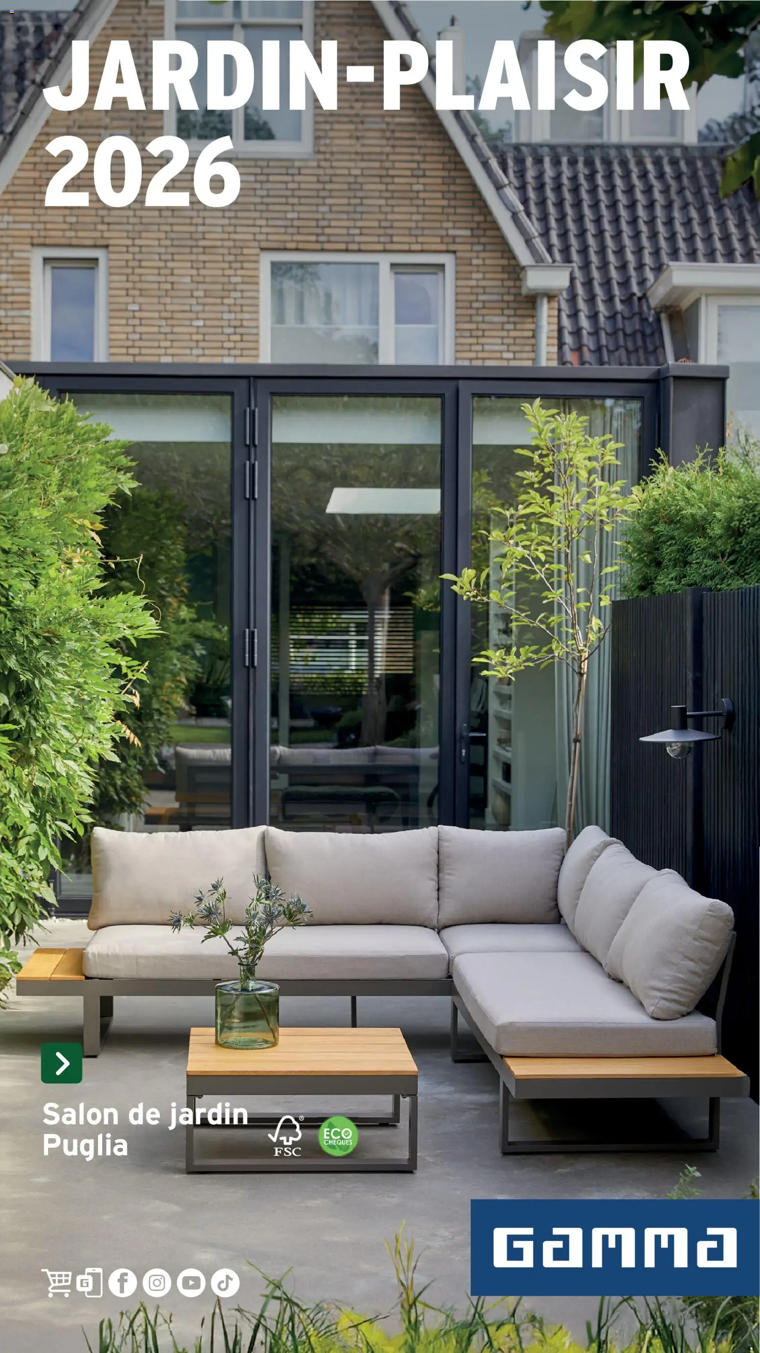 Voorbeeld van GAMMA Publicité Jardin-plaisir van winkel GAMMA geldig vanaf 18/06/2026