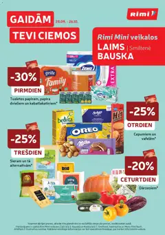 Skatīt Rimi akciju bukletu, derīgs no 28.09.2026.