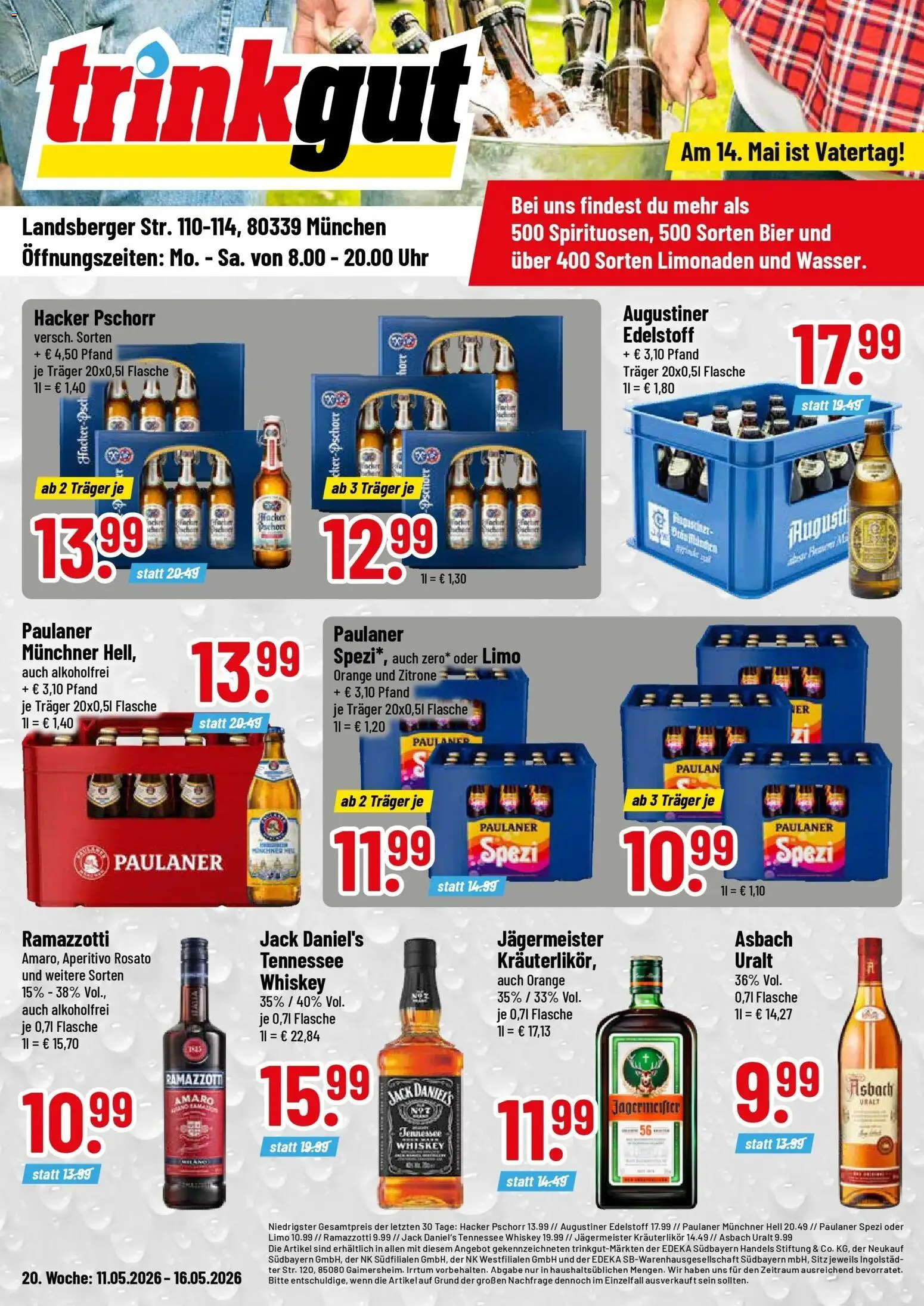 Vorschau von dem Prospekt des Geschäftes Trinkgut, gültig ab dem 10.05.2026