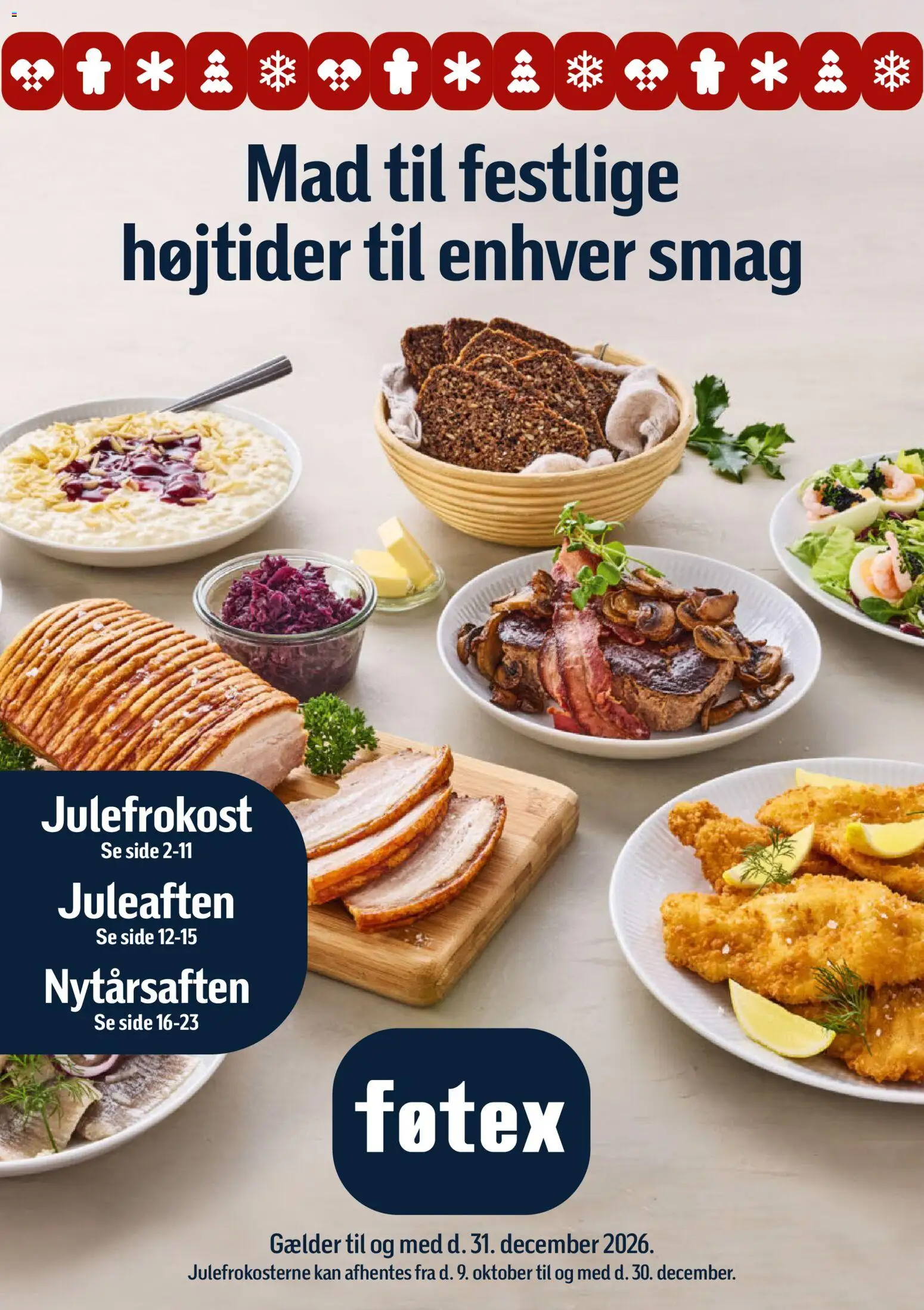 Eksempel på tilbudsavis Føtex - Mad til festlige højtider fra butik Føtex gyldig fra 15/09/2026