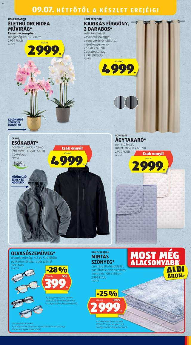 Új Aldi akciós újság 09.03.