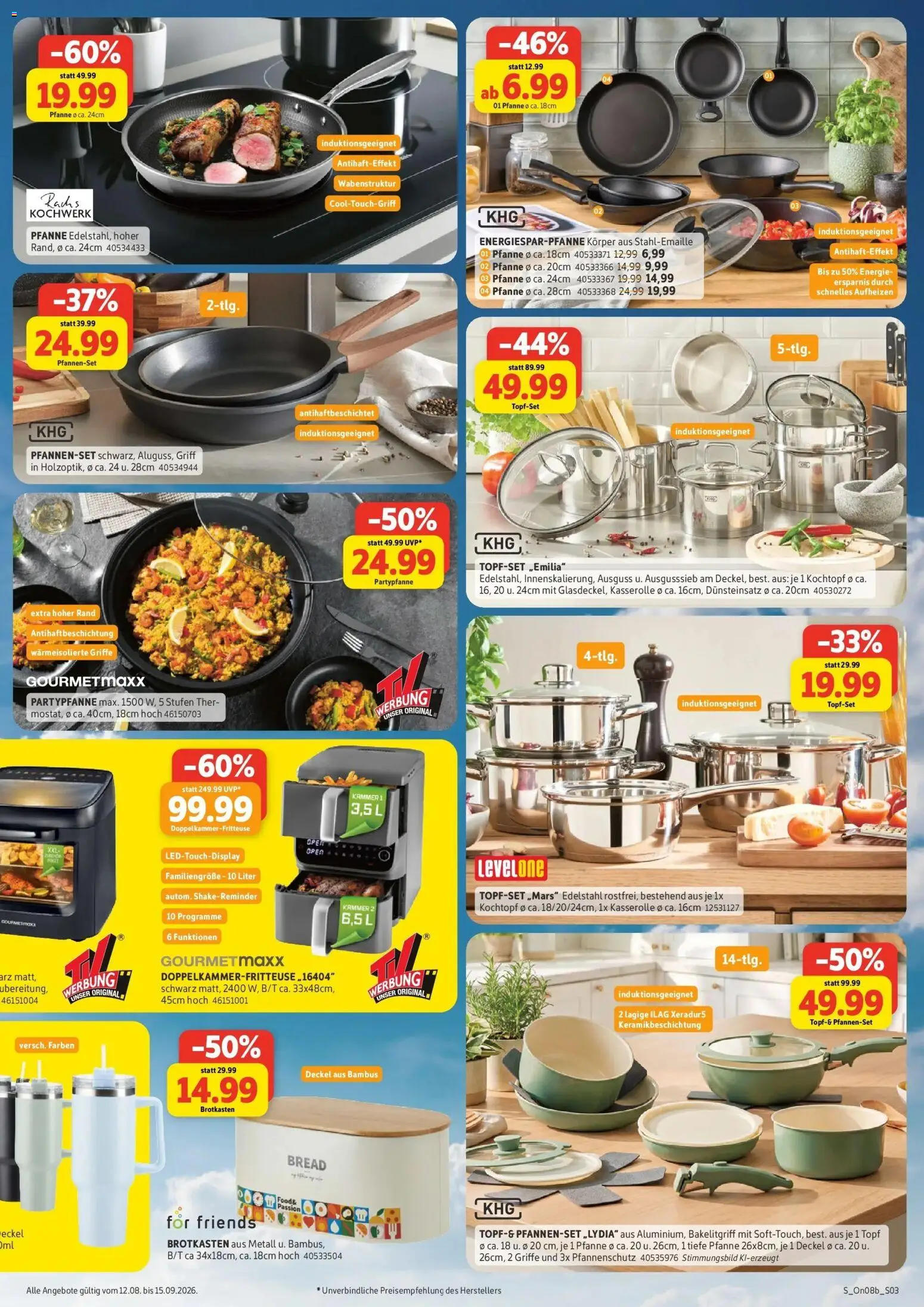 Vorschau von dem Prospekt des Geschäftes Sconto, gültig ab dem 12.08.2026