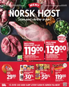 Forhåndsvis Meny kundeavis Norsk Host fra butikk Meny gyldig fra 01/10/2026
