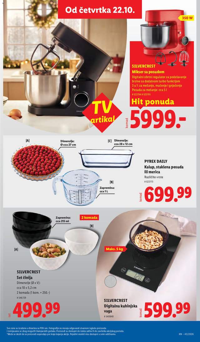 Novi Lidl katalog od 22.10.