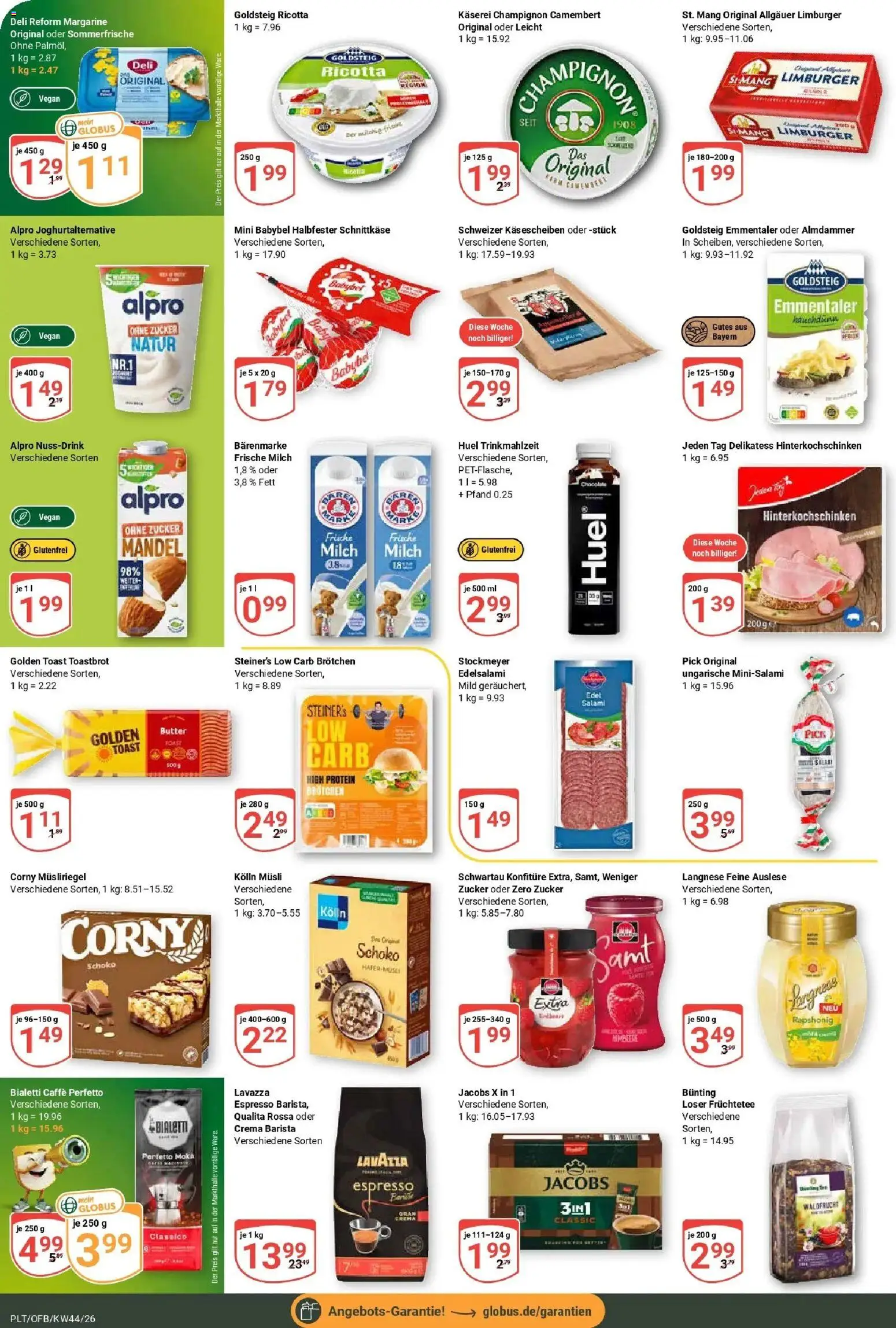 Vorschau von dem Prospekt des Geschäftes Globus, gültig ab dem 26.10.2026