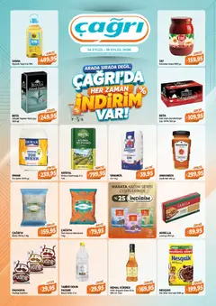 Çağrı Market Çağrı Market - Çağrı'da Hep İndirim Var 14.09.2026 - Broşürünün önizlemesi