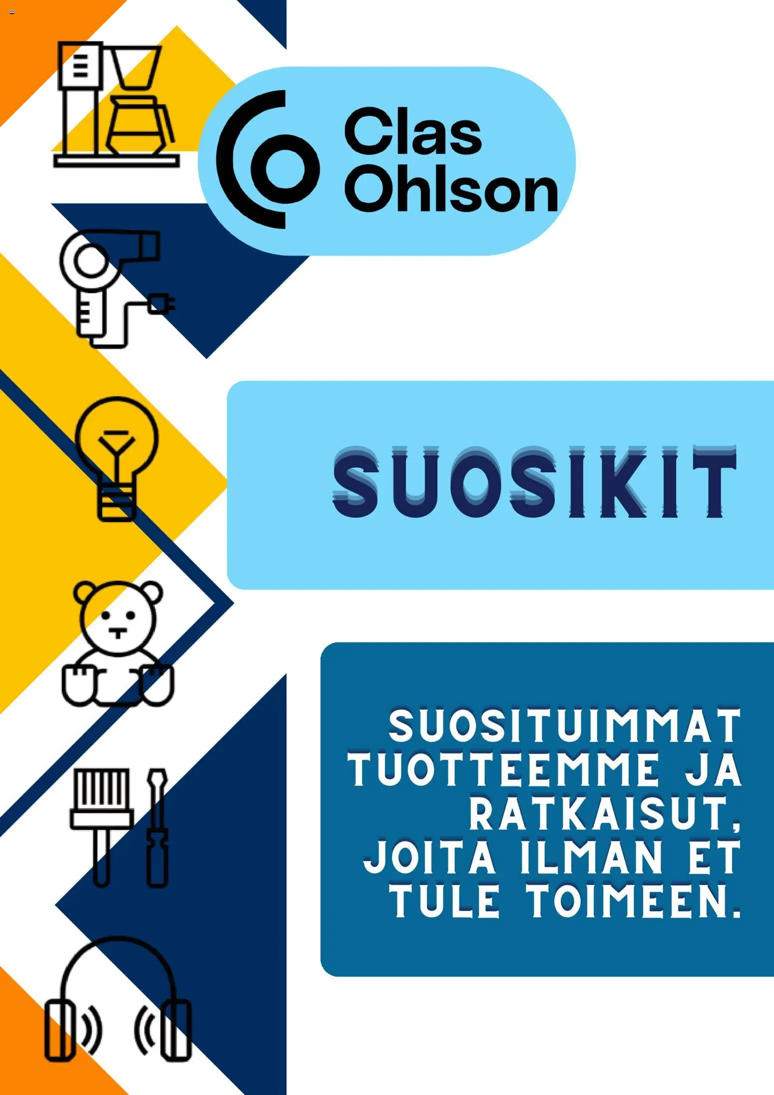 Kaupan Clas Ohlson Clas Ohlson tarjoukset esikatselu, voimassa 08/05/2026