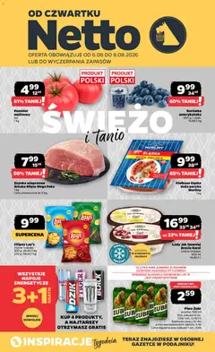 Pogląd gazetki "Netto gazetka od czwartku" ze sklepu Netto ważnej od 06.08.2026