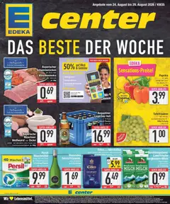 Vorschau von dem Prospekt des Geschäftes E center, gültig ab dem 24.08.2026