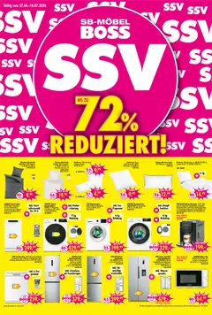 Vorschau von dem Prospekt des Geschäftes SB Möbel Boss, gültig ab dem 27.06.2026