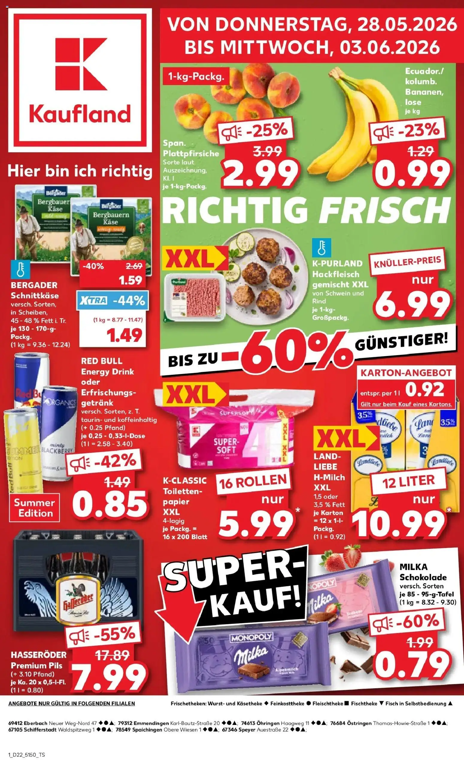 Vorschau von dem Prospekt des Geschäftes Kaufland, gültig ab dem 28.05.2026