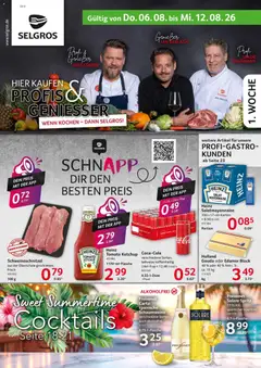 Vorschau von dem Prospekt des Geschäftes Selgros, gültig ab dem 06.08.2026