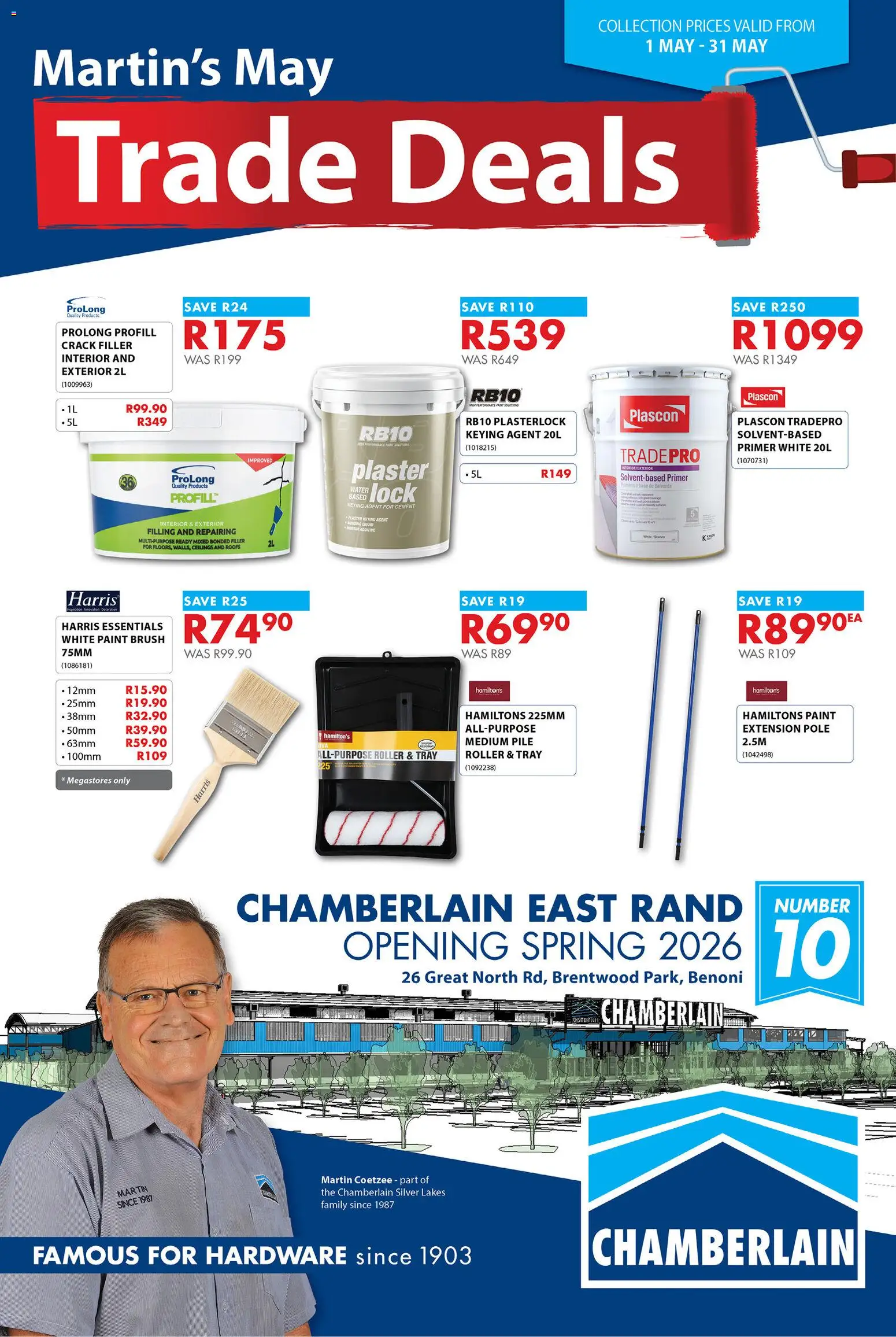 Preview of Chamberlain flyer valid from 01/05/2026