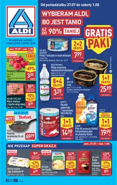 Pogląd gazetki "Aldi gazetka" ze sklepu Aldi ważnej od 27.07.2026