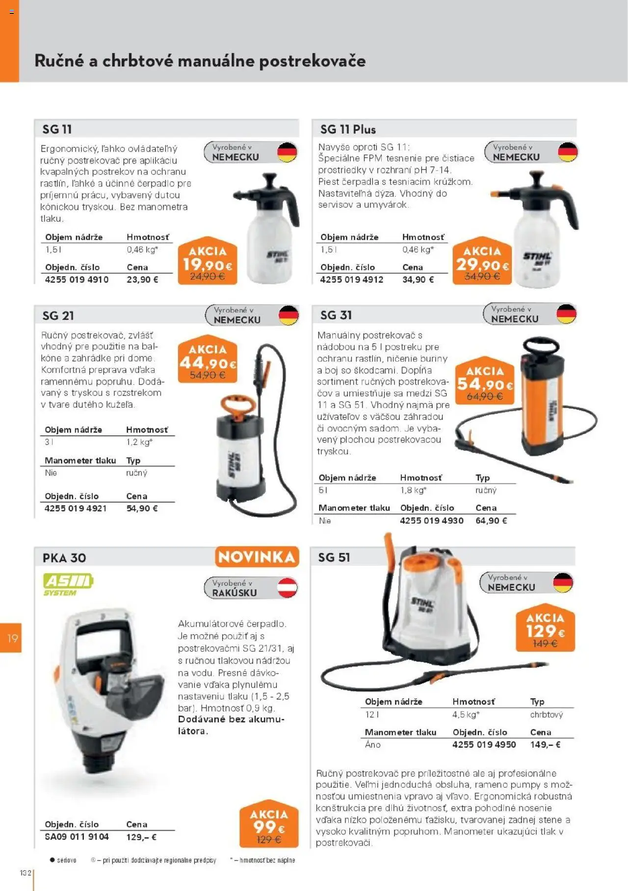 Náhľad STIHL letáku platného od 29.09.2025 - Čerpadlo