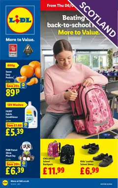 Preview of Lidl Weekly offers Lidl Scotland valid from 06/08/2026