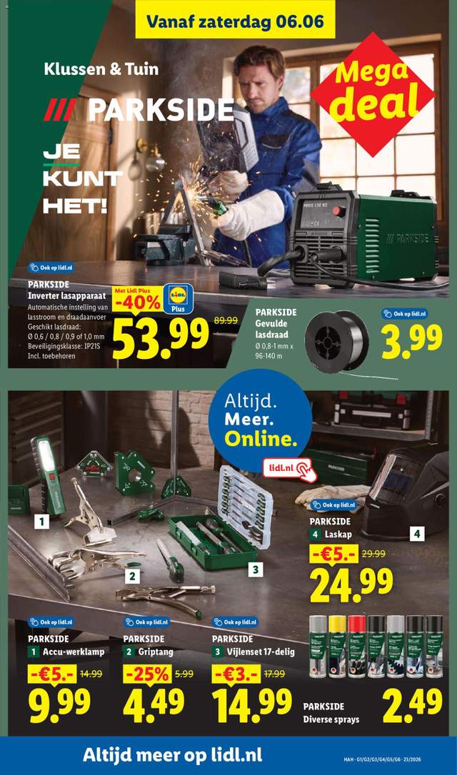 Nieuwe Lidl folder vanaf 01-06
