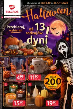 Pogląd gazetki "Selgros cash&carry gazetka - Halloween" ze sklepu Selgros cash&carry ważnej od 08.10.2026