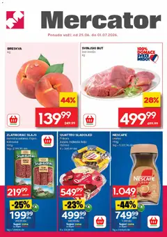 Pregled Mercator kataloga - važi od 25.06.2026