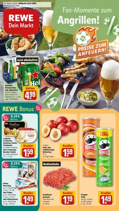 Vorschau von dem Prospekt des Geschäftes Rewe, gültig ab dem 13.07.2026
