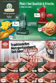 Vorschau von dem Prospekt des Geschäftes Globus, gültig ab dem 21.09.2026