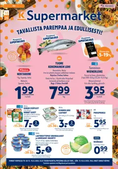 Kaupan K-Supermarket K-Supermarket tarjoukset esikatselu, voimassa 13/08/2026