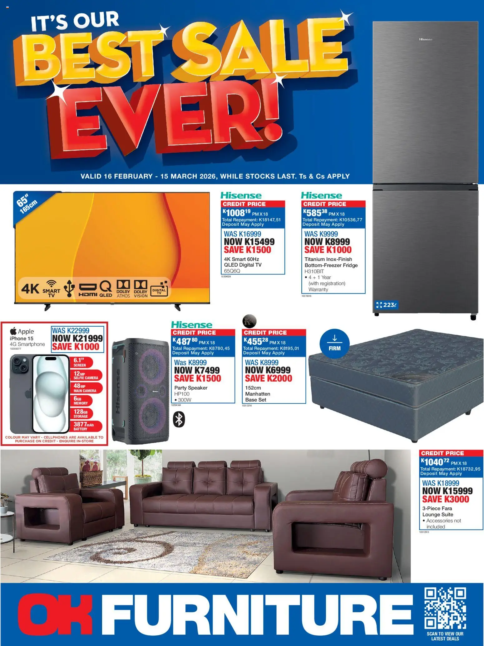 Best Sale Ever Catalogue Zambia from 16/02 - 15/03/2026