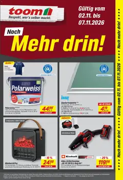 Vorschau von dem Prospekt des Geschäftes Toom Baumarkt, gültig ab dem 02.11.2026