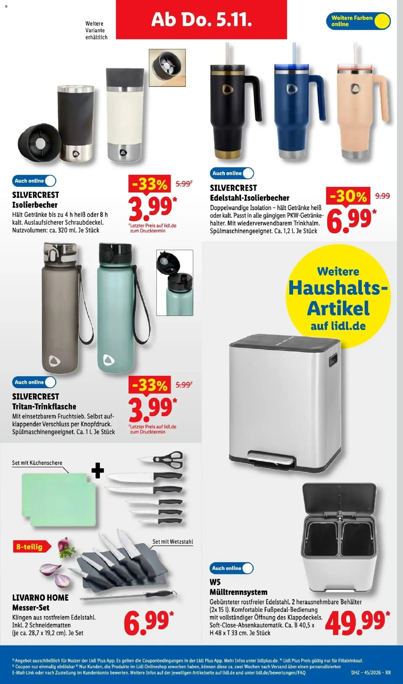 Vorschau von dem Prospekt des Geschäftes Lidl, gültig ab dem 02.11.2026