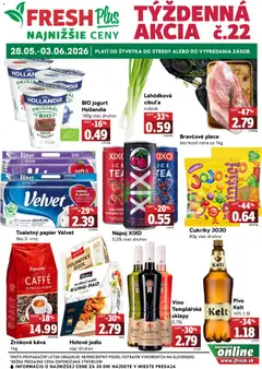 Náhľad Fresh letáku platného od 28.05.2026