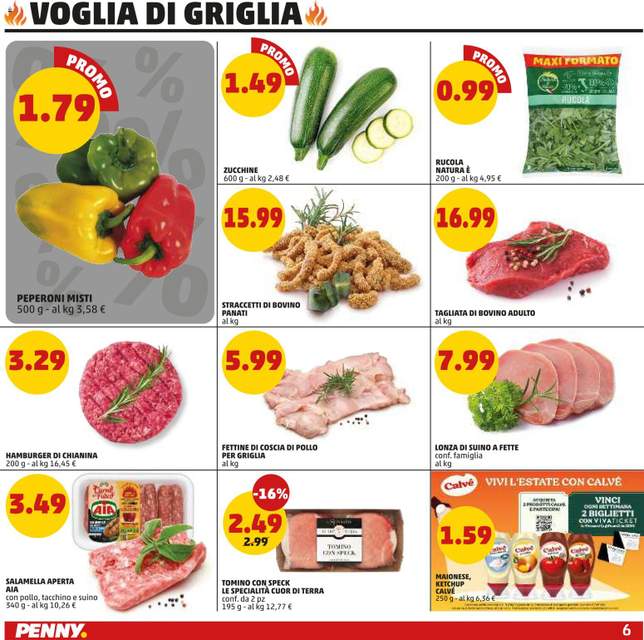 Nuovo volantino PENNY dal 13/08