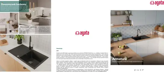 Pogląd gazetki "Komplety ZHEF" ze sklepu Salony Agata ważnej od 20.01.2026