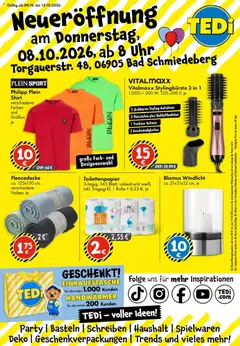 Vorschau von dem Prospekt des Geschäftes TEDi, gültig ab dem 04.10.2026