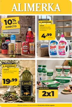 Vista previa del folleto de la tienda Alimerka válido desde el 23/07/2026 