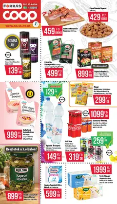 COOP - COOP akciós újság megtekintése, amely érvényes 2026.06.18.-től