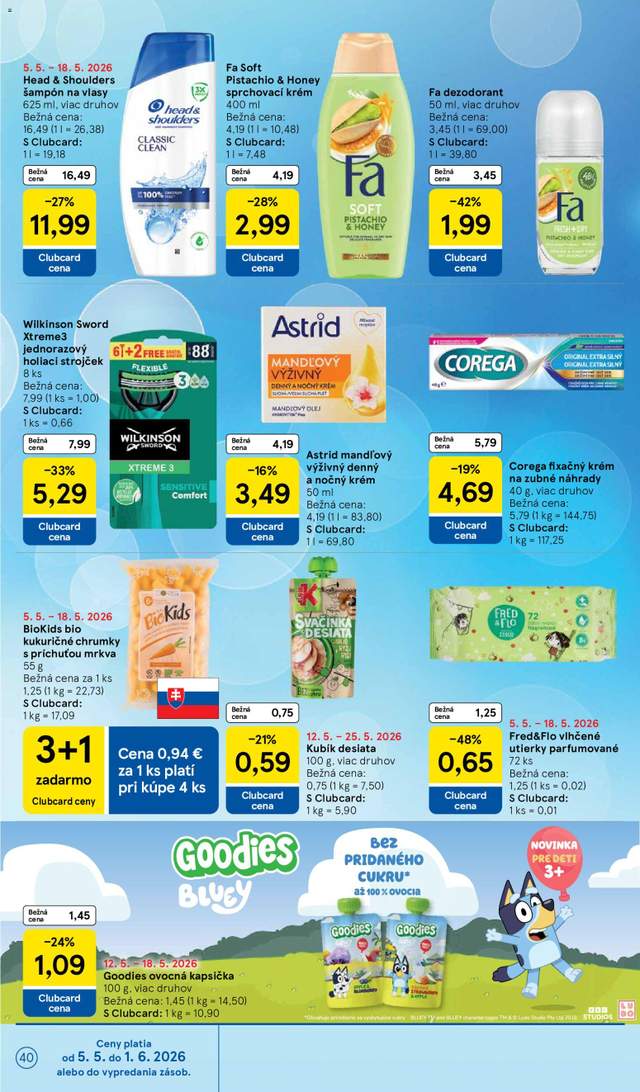 Nový Tesco leták od 13.05.