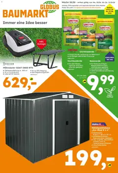 Vorschau von dem Prospekt des Geschäftes Globus Baumarkt, gültig ab dem 07.06.2026